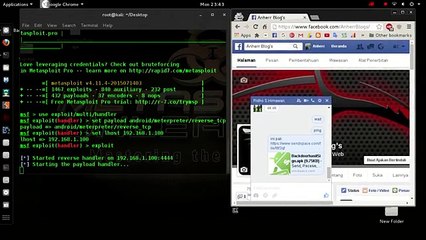 Exploit Android dengan Metasploit IP Public