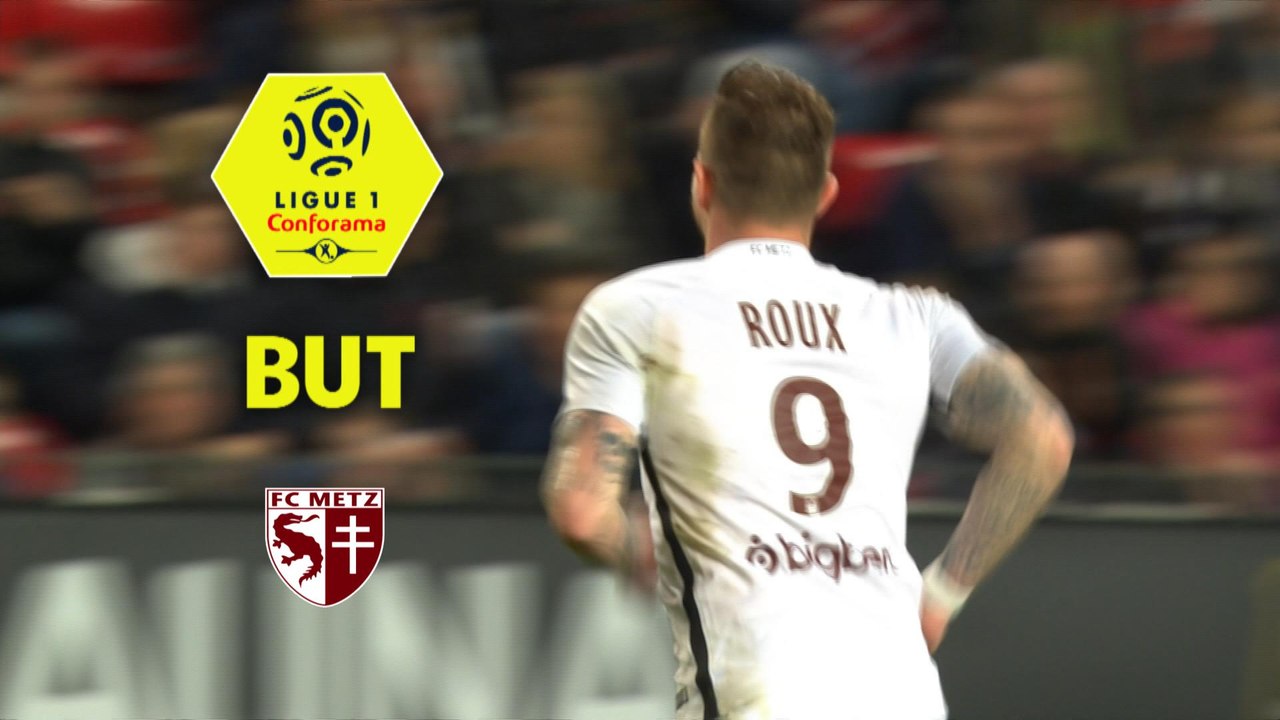 But Nolan ROUX (57ème) / Stade Rennais FC - FC Metz - (1-2) - (SRFC-FCM) / 2017-18