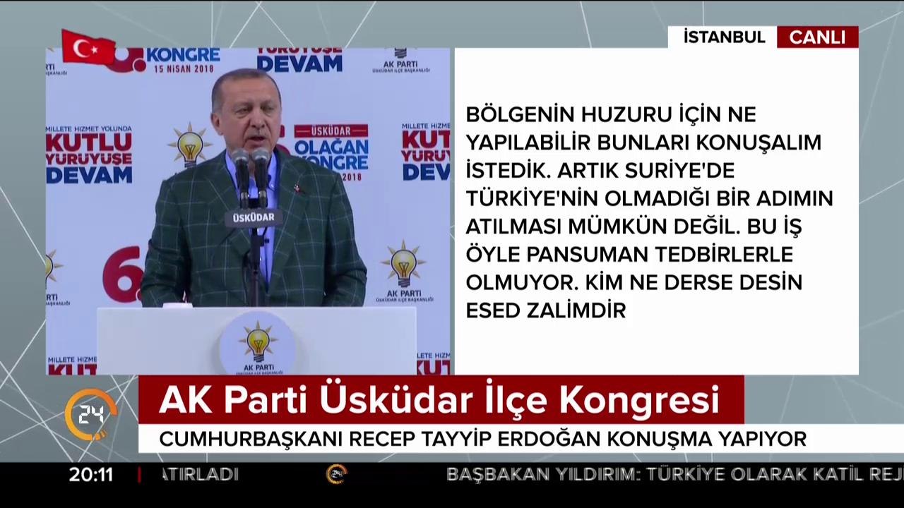 AK Parti Üsküdar İlçe Kongresi