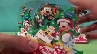 12 Surprise Eggs MICKEY MOUSE CLUBHOUSE! Christmas Edition! Unboxing!