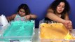 1 GALLON OF TIDE SLIME VS 1 GALLON OF BORAX SLIME - MAKING GIANT FLUFFY SLIMES