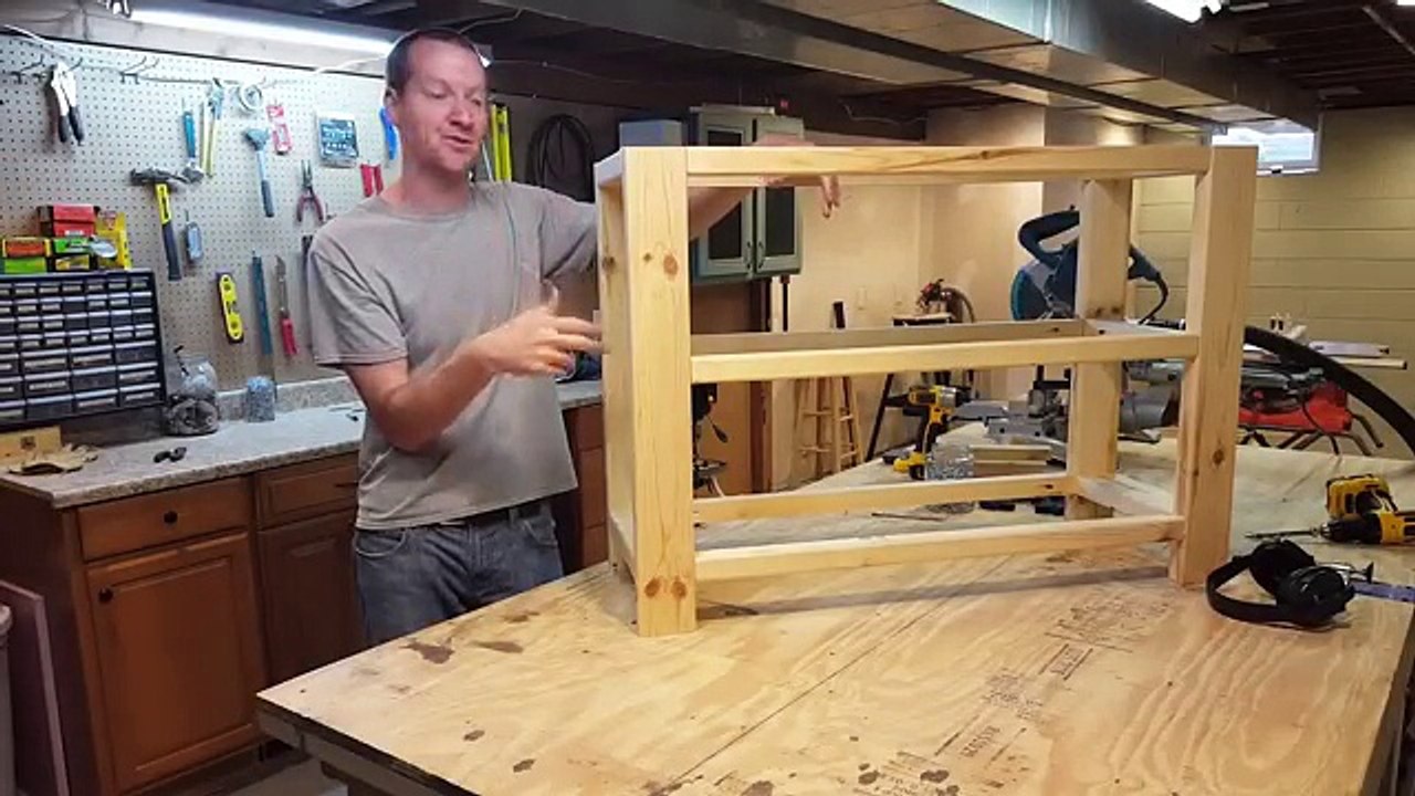 DIY Rustic TV Stand
