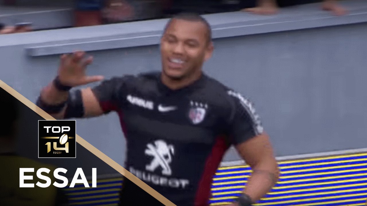 TOP 14 - Essai Gaël FICKOU (ST) - Toulouse - Racing 92 - J24 - Saison 2017/2018