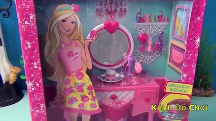 Đồ Chơi Bàn Trang Điểm Làm Đẹp Của Búp Bê Barbie (Thùy Hương) Barbie Glam Vanity