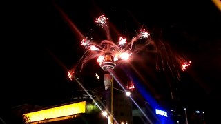 Amazing New Years Eve Firework new Celebration (HD) - Auckland, New Zealand.