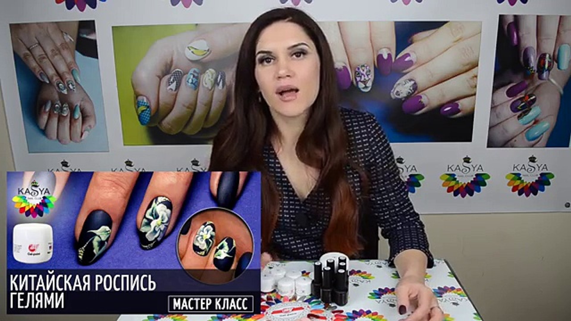 Бесконечная красота: китайская роспись на ногтях воплощает совершенство ...