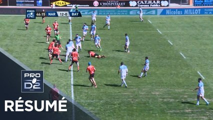 PRO D2 - Résumé Narbonne-Bayonne: 26-21 - J30 - Saison 2017/2018