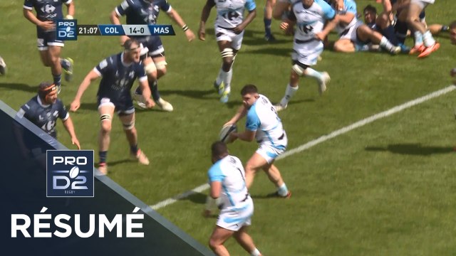 PRO D2 - Résumé Colomiers-Massy: 49-24 - J30 - Saison 2017/2018