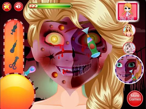 Elsa Vampire Resurrection - Disney Frozen Games - Princess Elsa & Anna - Games for Kisd