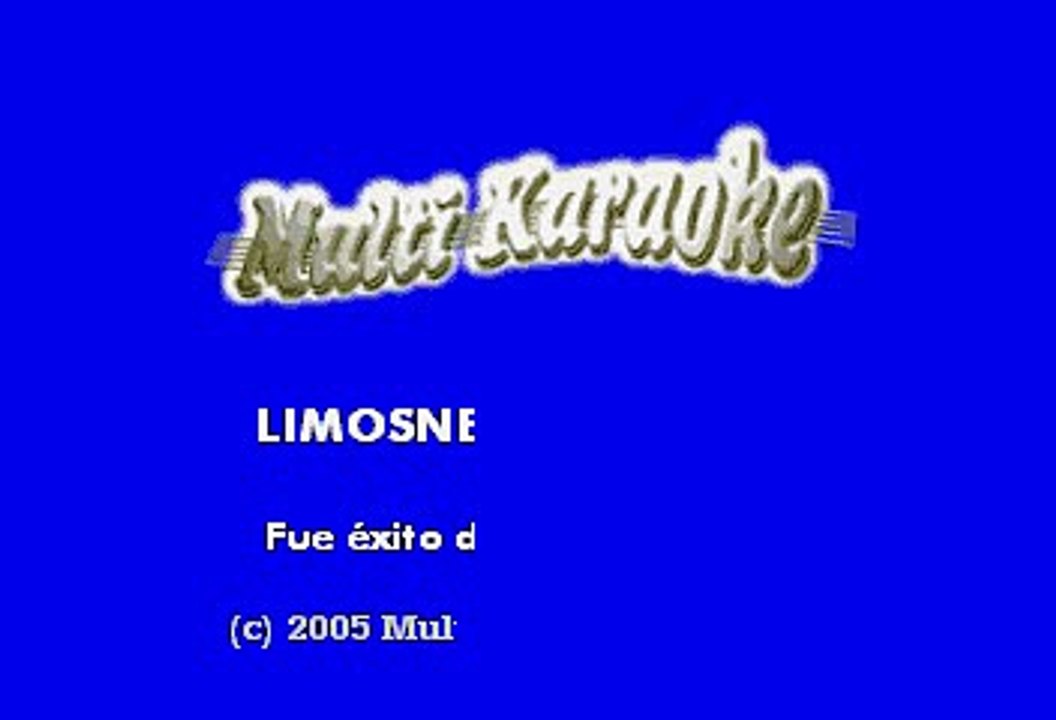 JAVIER SOLIS - LIMOSNERO DE AMOR (KARAOKE)