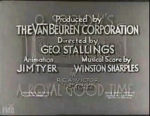 Van Bueren Collection A Royal Good Time (1934)