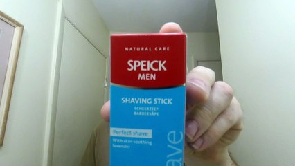 Shave of the Week Speick Soap Stick