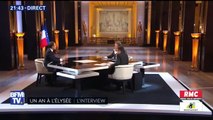 Macron sur BFMTV: 