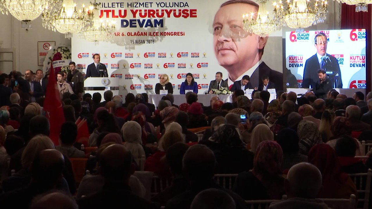 AK Parti Adalar 6. Olağan Kongresi - AK Parti Genel Başkan Yardımcısı Kan - İSTANBUL