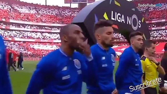 Benfica vs FC Porto (0-1) - GOLAZO del Capitan Hector Herrera y acerca al Porto al Titul