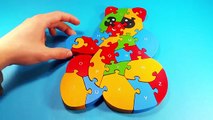 ABC Alphabet Learn with Mr Panda Assemble Puzzle Educational Video for Toddlers and Preschoolers