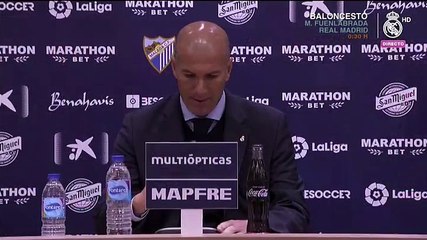 Zidane: "Benzema no va a tirar la toalla"