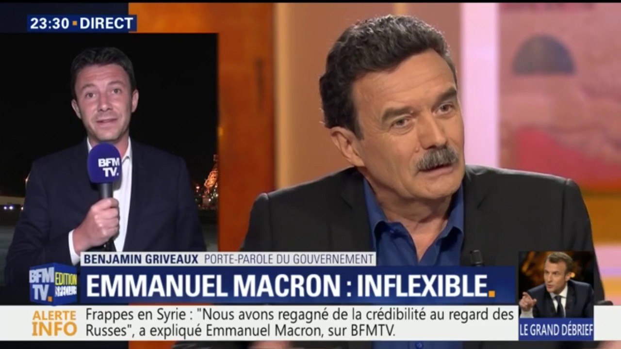 Macron sur BFMTV: "C’était parfois plus un débat qu’une réelle interview", réagit Benjamin Griveaux