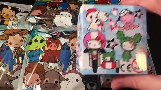 Disney Figural Keyring Blind Bags ( 5,4) + TokiDoki/Hello Kitty Figures