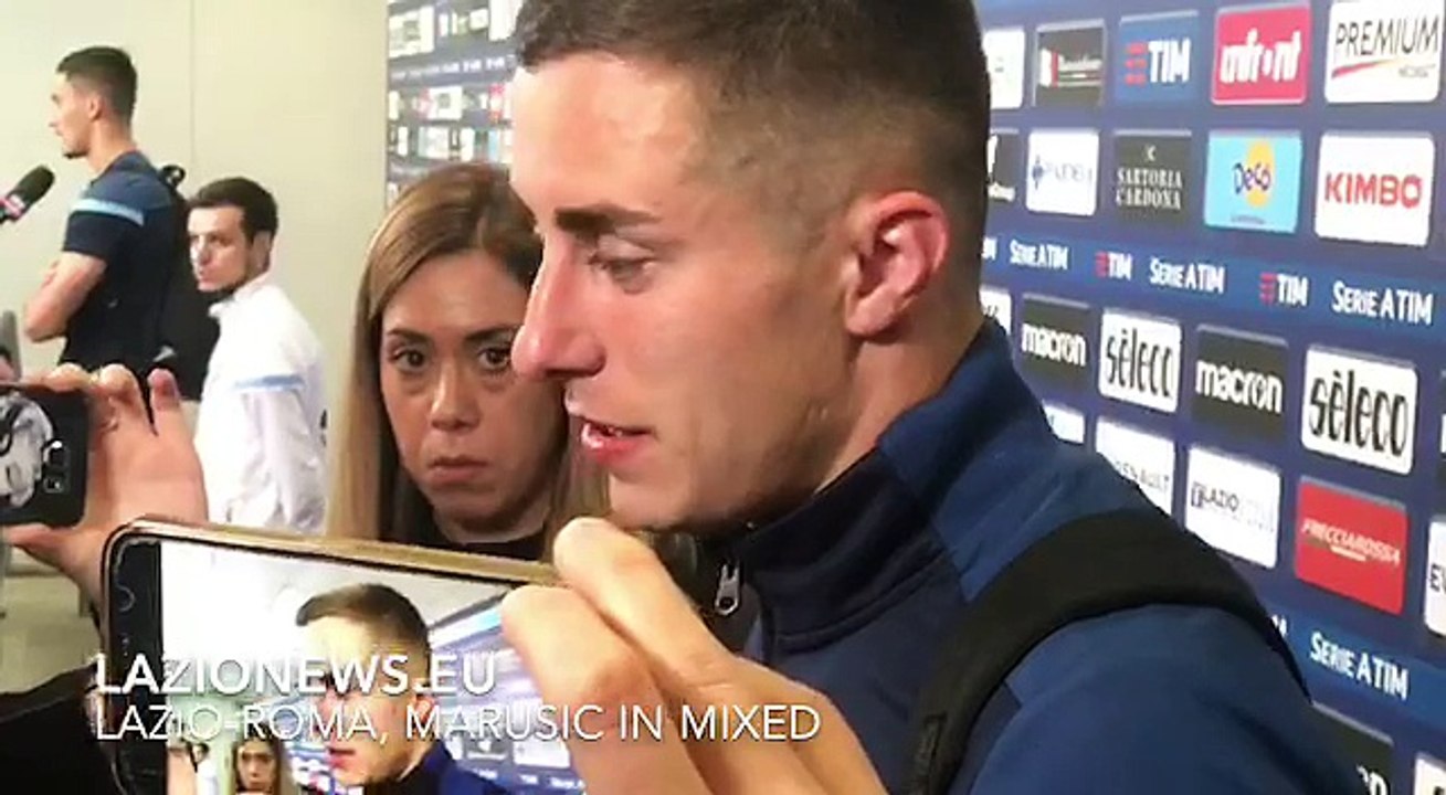 Marusic in mixed zone post Lazio-Roma