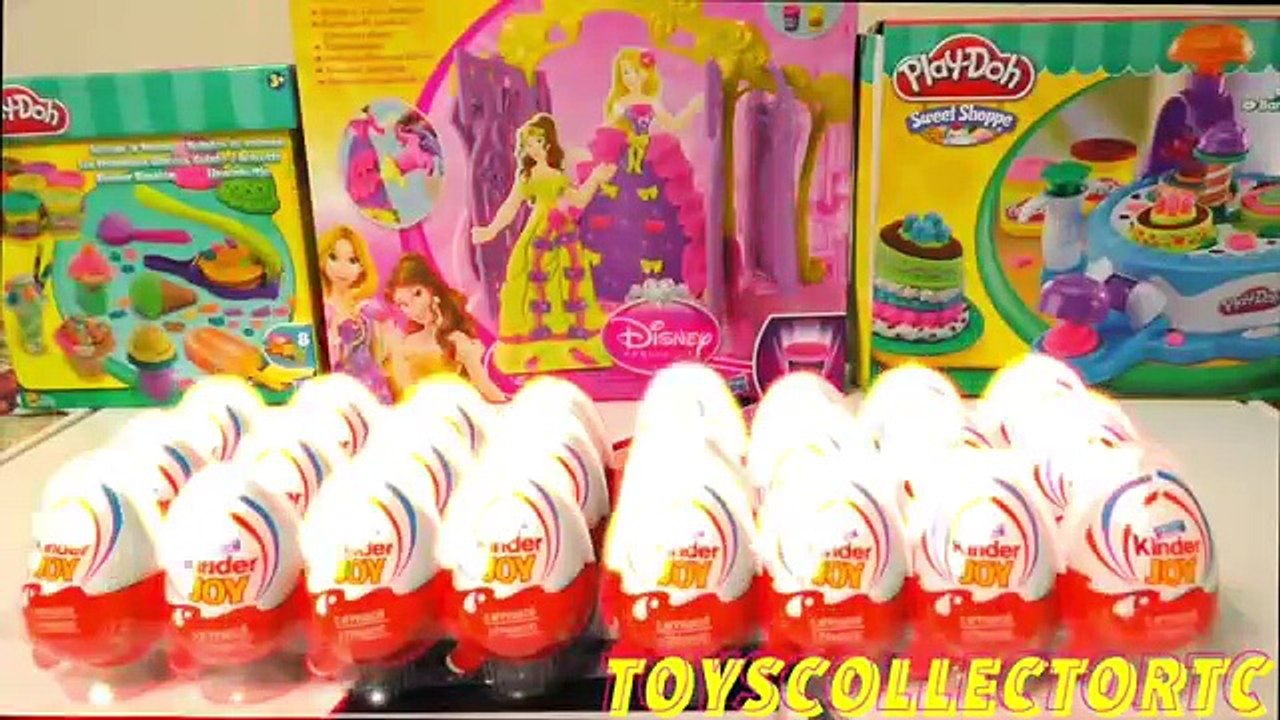 12 Surprise Eggs Unwrapping Kinder Surprise , Киндер Сюрприз