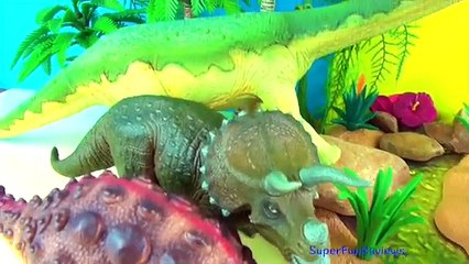 Tải video: Dinosaur Toys Triceratops Stegosaurus Diplodocus Kentrosaurus Learn about Dinosaurs in English