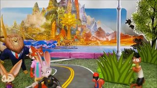 Disney Zootopia Movie Toy Review | World of Zootopia Charer Set Toy
