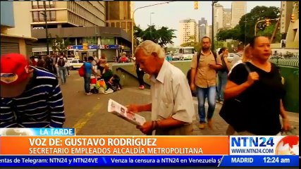 Trabajadores de la Alcaldía de Caracas “pasan hambre” luego que ANC los desempleara
