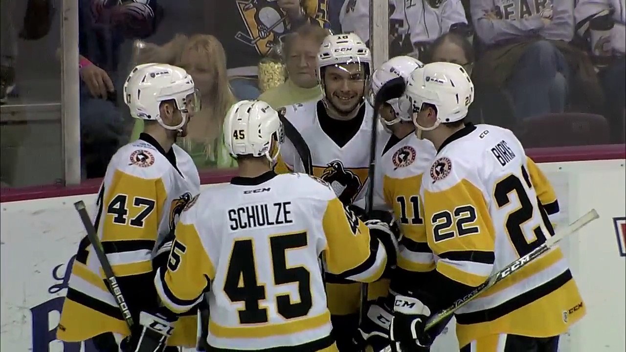 AHL Wilkes-Barre/Scranton Penguins 3 at Hershey Bears 2