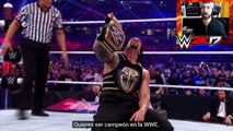 WWE 2K17 MI CARRERA - WOOOW! ES INCREÍBLE!