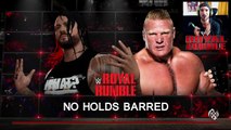WWE 2K16 Mi Carrera - HA LLEGADO ROYAL RUMBLE - NO HOLDS BARRED