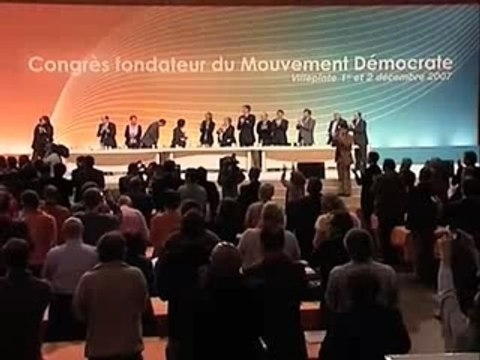 F.Bayrou : discours de cloture du congrès MoDem