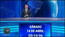 Inicio do SBT Notícias (14/04/18) com João Fernandes (03h13)