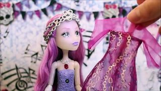Welcome To Monster High Singing Pop star Air Hauntington doll review (A Monster High Stop Motion)