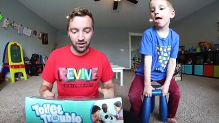 FATHER & SON PLAY TOILET TROUBLE!
