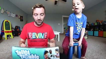 FATHER & SON PLAY TOILET TROUBLE!