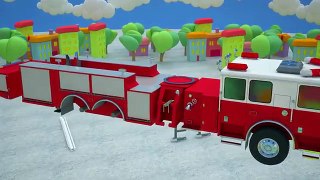 Fire Brigade | Fire Truck Repair for Kids | Educational Videos for Children
