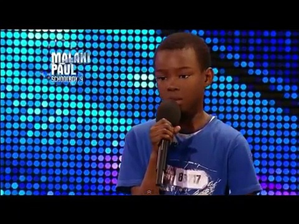 9 Year Old Malachi sings LISTEN on Americas Got Talent