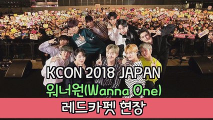 ‘KCON 2018 JAPAN’ 워너원(Wanna One), 두근두근 레드카펫 현장