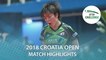 2018 Croatia Open Highlights I Saki Shibata vs Samara Elizabeta (Final)