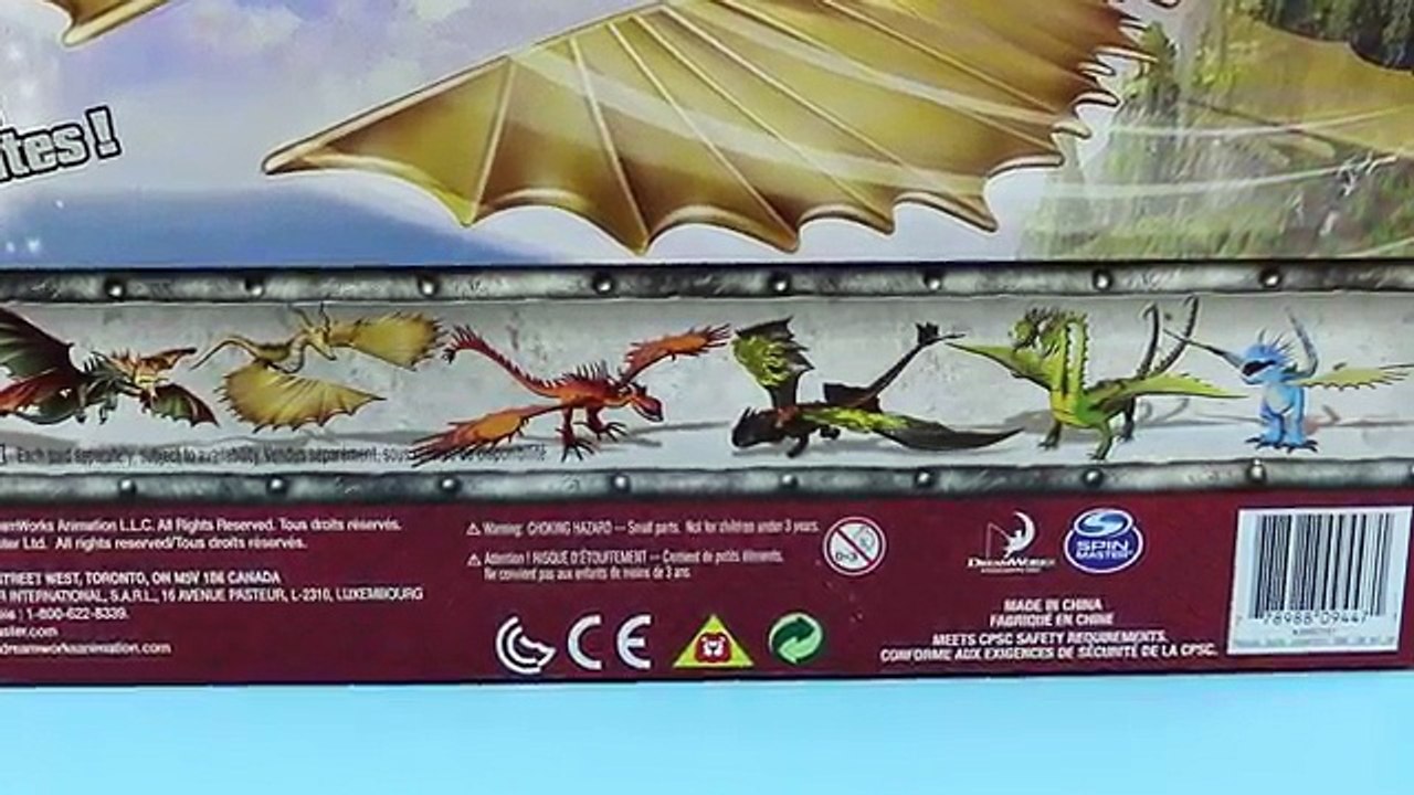 How to Train Your Dragon Timberjack Action Dragon Toy Review video