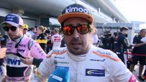 Declaraciones Fernando Alonso Post Carrera Gran premio de China 2018 f1