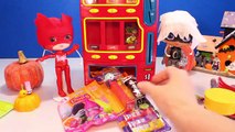 PJ Masks HALLOWEEN CANDY GAME with Surprise Toys & Candy Bars Educational Kids Games