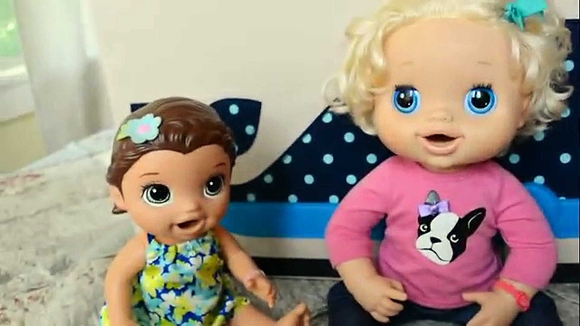 Baby Alive Molly And Daisy Read Fan Mail And Subscriber Story