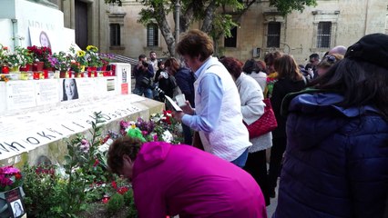 Malta marks sixth months since journalist's murder
