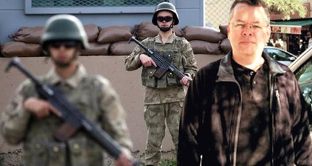 16 Ay Sonra Hakim Karşısına Çıkan ABD'li Rahip Brunson'un Tutukluluğunun Devamına Karar Verildi