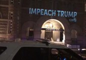 'Rapist in White House' Message Projected on DC Trump Hotel