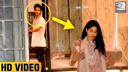 Ishaan Khattar's Caring Gesture Towards Janhvi Kapoor