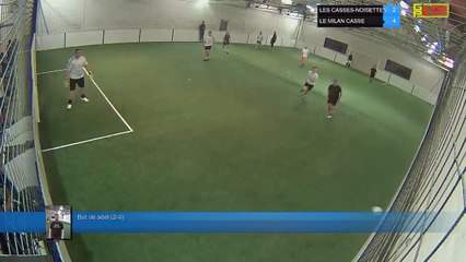 But de adel (2-4) - LES CASSES-NOISETTES Vs LE MILAN CASSE - 16/04/18 21:00 - LIGUE 3
