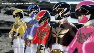 Power Rangers summon the Neo-Saban Zords | Samurai, Megaforce, Dino Charge, and Ninja Steel